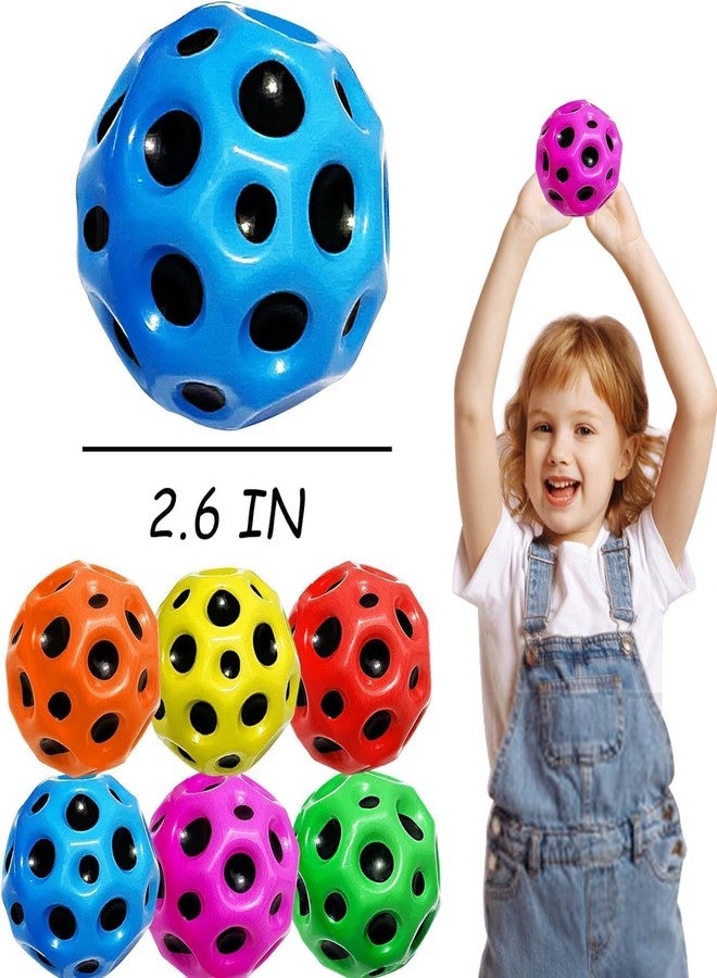 MKY Space Balls Extreme High Bouncing Ball, Rubber Bounce Ball Sensory Ball,Cool Tiktok Pop Bouncing Training Ball for Indoor Outdoor Play,Easy to Grip & Catch (Pack of 3) - Image 2